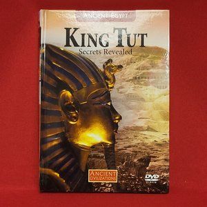 King Tut Secrets Revealed Ancient Egypt Book Book DVD Set